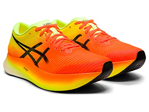 ASICS Women's METASPEED Sky Running Shoes, 6.5, Shocking Orange/Black