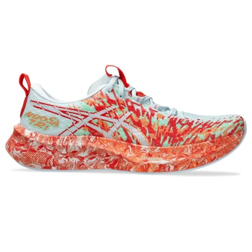 ASICS Men's Noosa TRI 16 Running Shoes, 7, Sky/Cherry Tomato