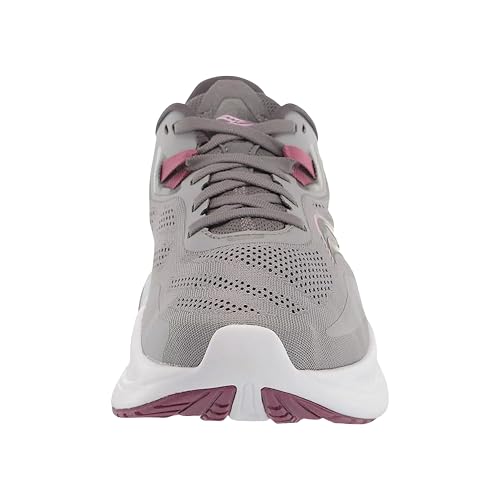 Saucony Women's Guide 15 Sneaker, Alloy/Quartz, 10 Wide