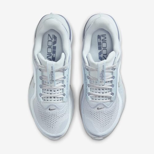Nike Pegasus Premium Women's Road Running Shoes (Football Grey/World Indigo/White/Metallic Platinum) Size 9.5
