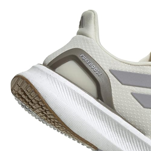 Adidas Women's Pureboost 5, White/Glory Grey/Cyber Metallic, 6