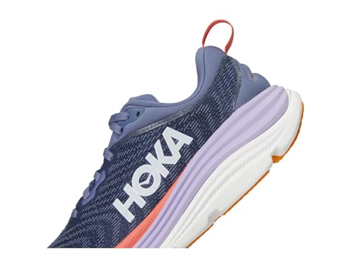 Hoka Women's Gaviota 5 Anchor/Grapefruit 6 Wide - alternate view 6