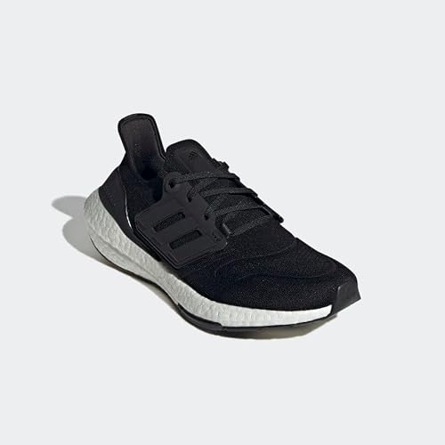 adidas Women's Ultraboost 22, Black/Black/White, 10