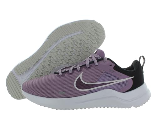 Nike Downshifter 12 Womens Shoes Size 10, Color: Amethyst Wave/Off Noir-Purple