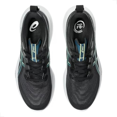 ASICS Men's Gel-Cumulus 27 Sneaker, Black Lucid Yellow, 10.5 US