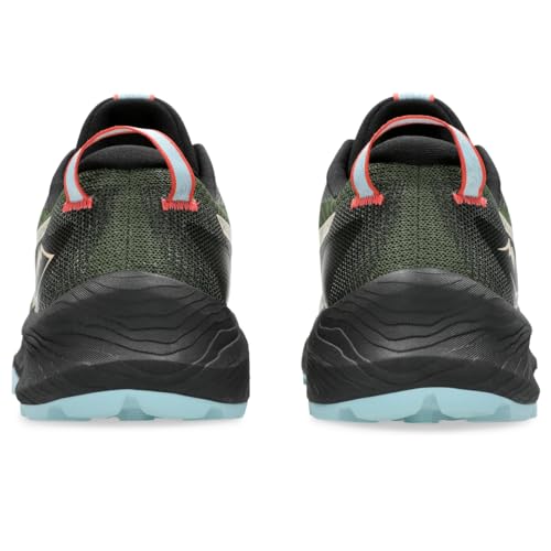 ASICS Men's Gel-Trabuco 12 Running Shoes, 7, SMOG Green/Feather Grey