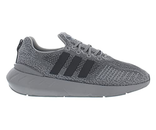 adidas Swift Run 22 Mens Shoes Size 9, Color: Grey-Grey