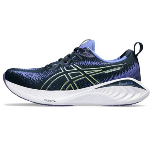 ASICS Women's Gel-Cumulus 25 Running Shoes, 5, French Blue/Illuminate Yellow