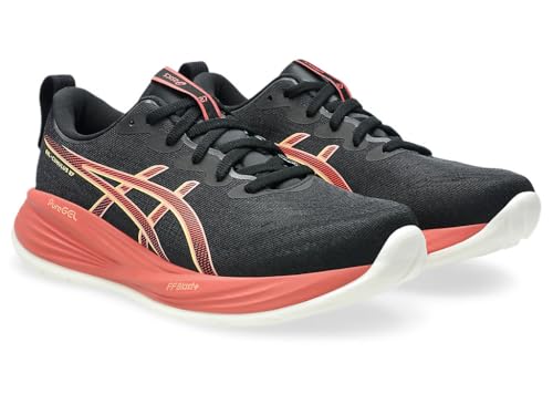 ASICS Women's Gel-Cumulus 27 Trainers, Black Orange Glow, 10 US