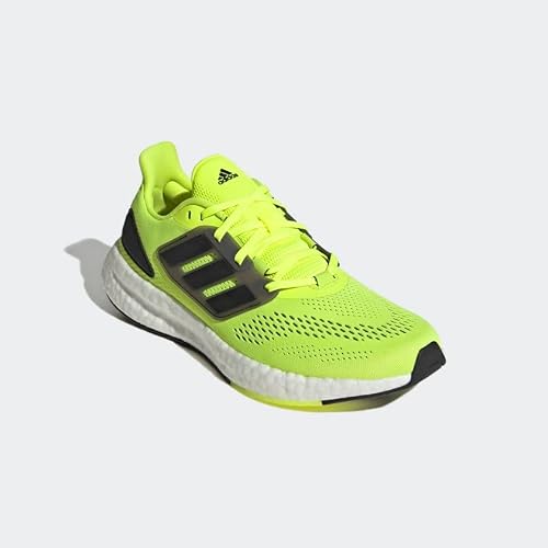 Adidas Men's Pureboost 22 Solar Yellow/Black/White 12 Adult