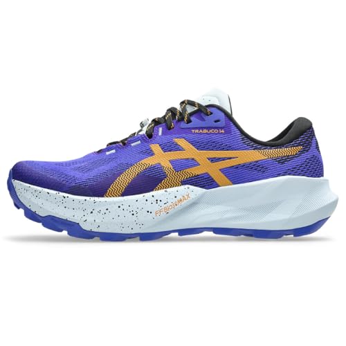 ASICS Men's Trabuco 14Sneaker, Cobalt Burst Sandstorm, 10 US