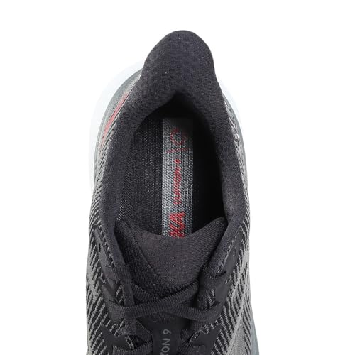 Hoka Men's Clifton 9 Black/Outer Orbit 8 Medium