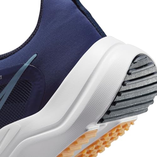NIKE Men's Downshifter 12 Sneaker, 400 Blue, 10.5 UK