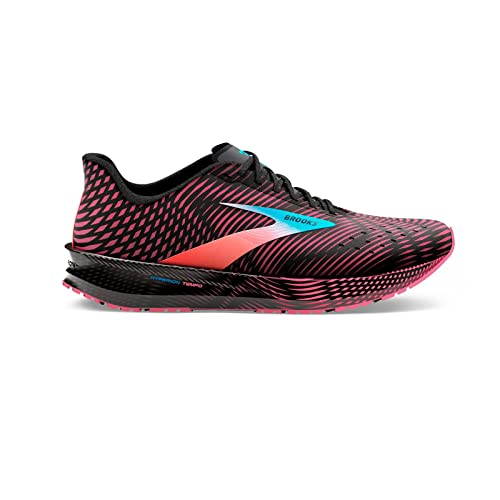 Brooks Men's Hyperion Tempo Road Running Shoe - Coral/Cosmo/Phantom - 8 Medium