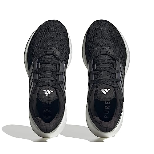 Adidas Unisex-Child Pureboost 22 Core Black/Silver Metallic/Carbon 4