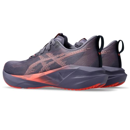 ASICS Women's NOVABLAST 5 Running Shoes, 10, Greyish Purple/Coral Reef - alternate view 4