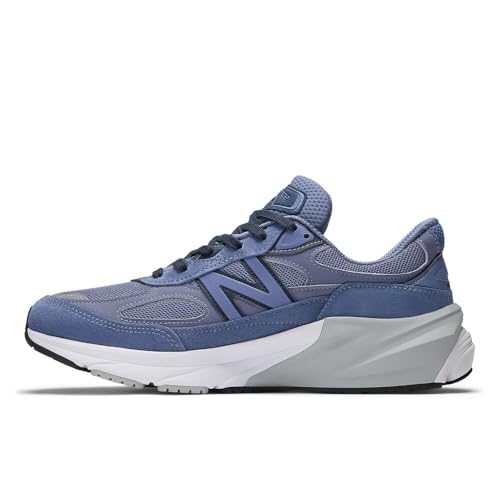 New Balance Unisex Made in USA 990 V6 Sneaker,Purple/Navy,Men 9 / Women 10.5
