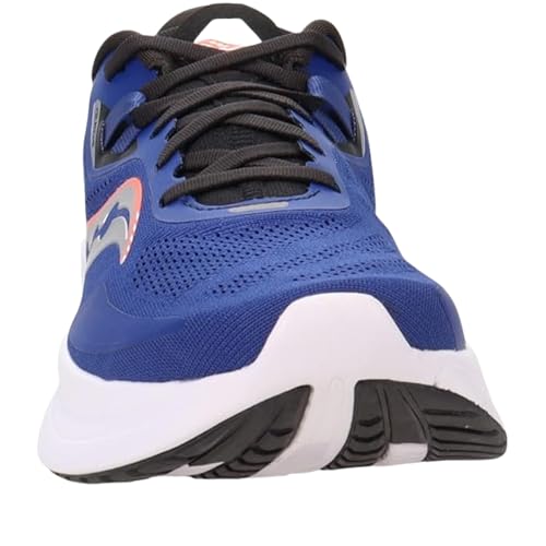 Saucony Men's Guide 15 Sneaker, Sapphire/Black, 10