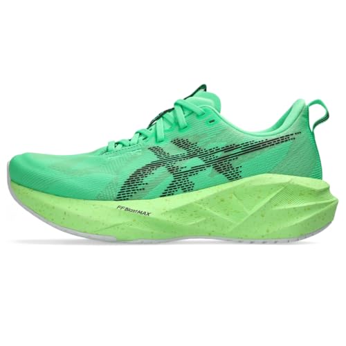 ASICS Men's NOVABLAST 5 Running Shoes, 7.5, Vital Green/Black