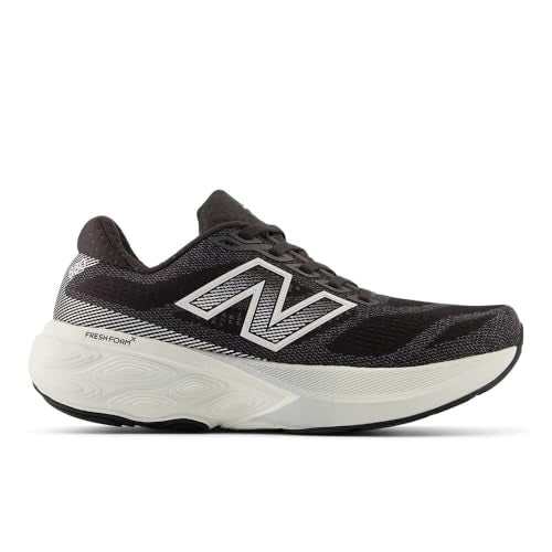 New Balance Women's Fresh Foam X 880 V15 Running Shoe, Black Cement/Sea Salt/Silver Metallic, 9 M