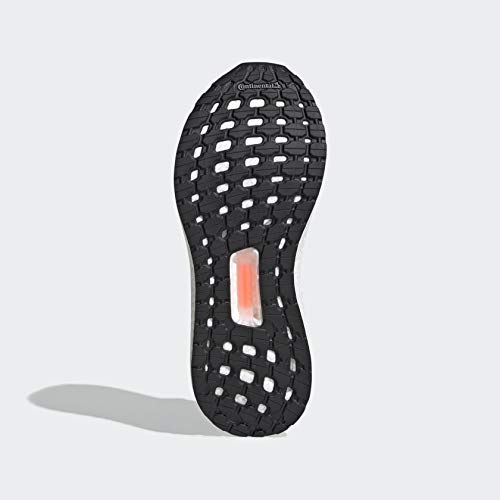 adidas Women's Ultraboost 19, Black/Grey/Solar Orange, 5.5
