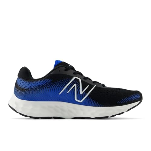 New Balance Men's 520 V8 Running Shoe, Blue Oasis/Black/White, 12