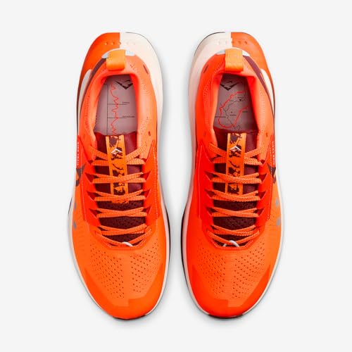 Nike Zegama 2 Men's Trail Running Shoes (Hyper Crimson/Glacier Blue/Sail/Dark Team Red) Size 7.5 - alternate view 4