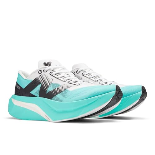 New Balance Women's FuelCell SuperComp Elite V4 Running Shoe, Cyber Jade/White/Black, 6.5 M