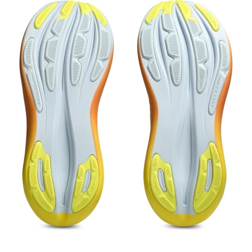 ASICS Men's Gel-Nimbus 28 Running Shoes, 9.5, Sky/Sun Peach