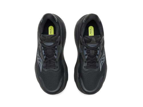 Saucony Men's Hurricane 26 Running Shoe, Triple Black, 11 Medium