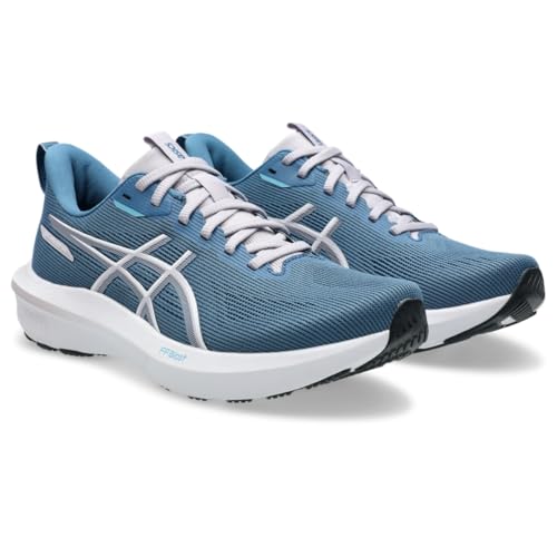 ASICS Women's GT-1000 14 Running Shoes, 8, Winter SEA/White
