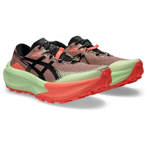 ASICS Men's Trabuco MAX 5 Running Shoes, 10, UMEBOSHI/Black