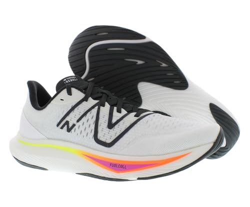 New Balance FuelCell Rebel V3 Mens Shoes Size 10.5, Color: White/Grey