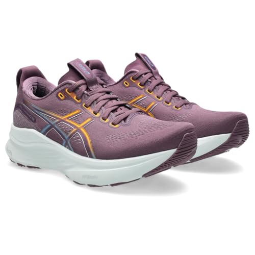 ASICS Women's Gel-Kayano 32 Running Shoes, 10, Velvet Purple/SABA Blue