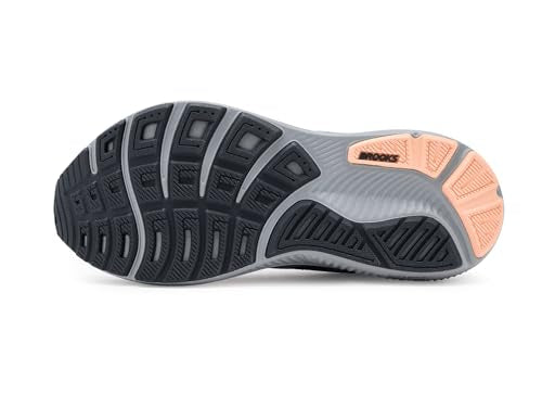 Brooks Women's Ghost 17 Alloy/Blackened Pearl/Peach 5.5 Medium