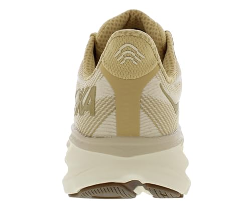 HOKA Clifton 9 Mens Shoes Size 10, Color: Wheat Shifting Sand