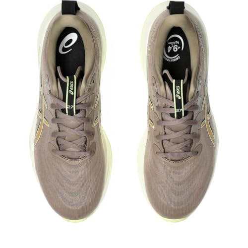 ASICS Men's Gel-Cumulus 27 Running Shoes, 11.5, Taupe Grey/Black