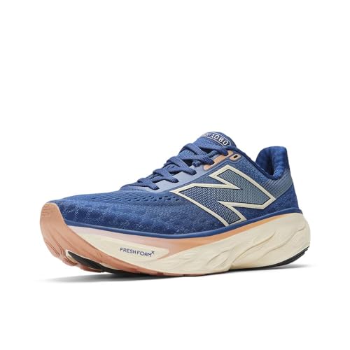 New Balance Women's Fresh Foam X 1080 V14 Running Shoe, Inkwell/Calcium/Copper, 6 M