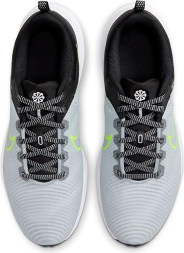 Nike Men's Downshifter 12 Running Shoe, Wolf Grey White Black Volt, 11.5 US