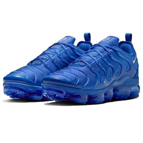 Nike Air Vapormax Plus Men's Shoes (HJ9148-480, Game Royal/Metallic Silver/White) Size 10