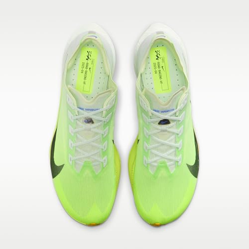 Nike Vaporfly 4 Men's Road Racing Shoes (Barely Green/Volt Tint/Sapphire/Black Spruce) Size 10