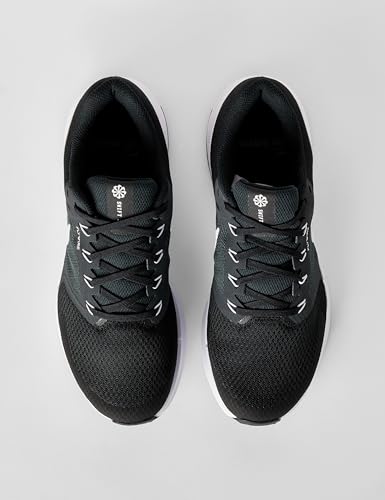 Nike Women's Run Swift 3 Road Running Shoes, Black/White-Dark Smoke Grey, 7.5