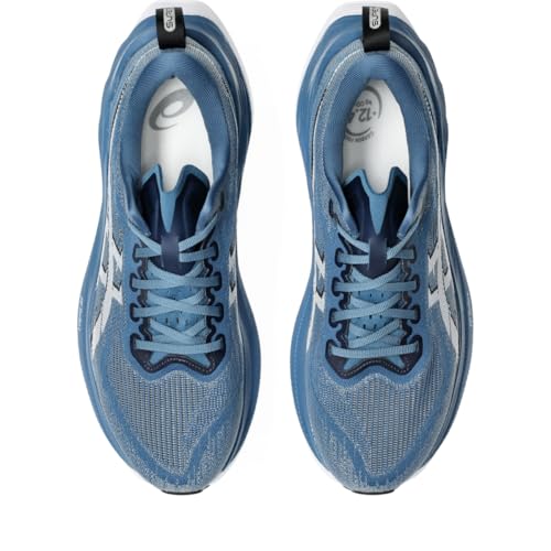 ASICS Unisex SUPERBLAST 2 Running Shoes, 9.5M / 11W, Winter SEA/White