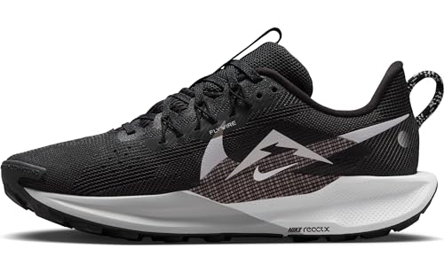 Nike Womens Pegasus Trail 5 Black/White/Anthracite/Wolf Grey 9.5 Medium