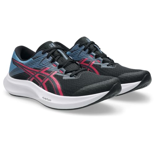 ASICS Women's Hyper Speed 5 Running Shoes, 10, Black/Bright Rose