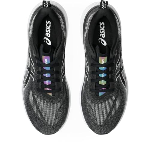 ASICS Men's GLIDERIDE MAX 2 Running Shoes, 10, Black/White