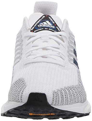 adidas Women's Solar Boost ST 19 W Athletic Shoe, White/Indigo/Solar Red, 6 M US