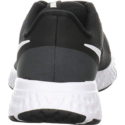 Nike Women's Women's Nike Revolution 5 Athletic Shoe, Black/White-Anthracite, 5 Regular US
