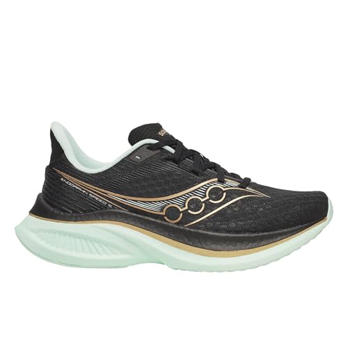 Saucony Women's Endorphin Speed 5 Sneaker, Black/Calm, 8