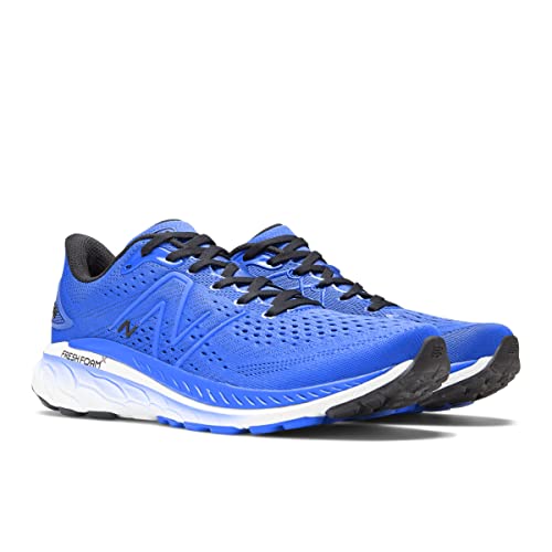 New Balance Men's Fresh Foam 860 V13 Running Shoe, Cobalt/Black, 8.5 Medium